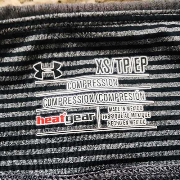 Underarmour gray cropped leggings size Xs - Picture 3 of 5